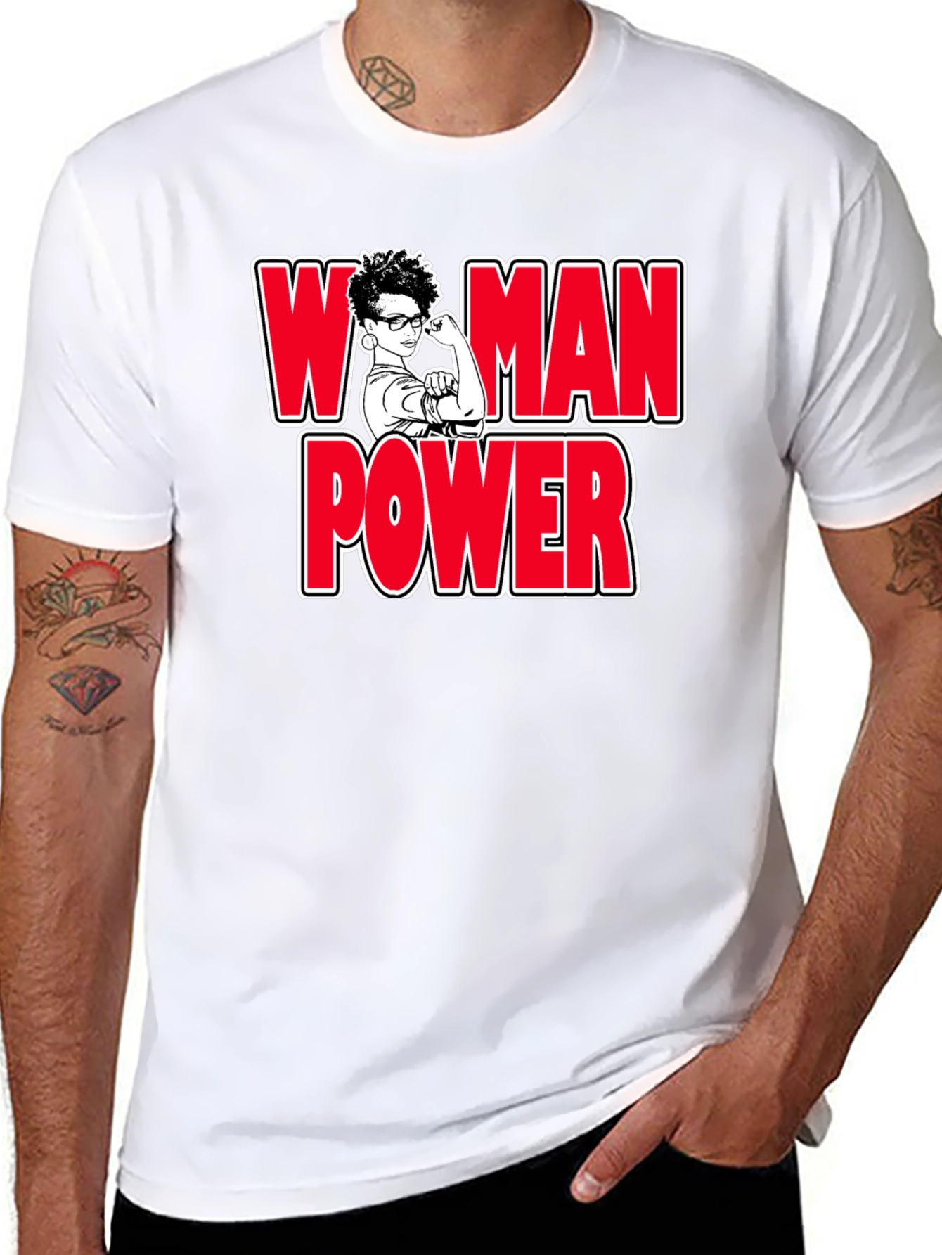 Woman Power T-Shirt - Empowering Graphic Tee