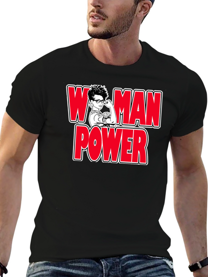 Woman Power T-Shirt - Empowering Graphic Tee