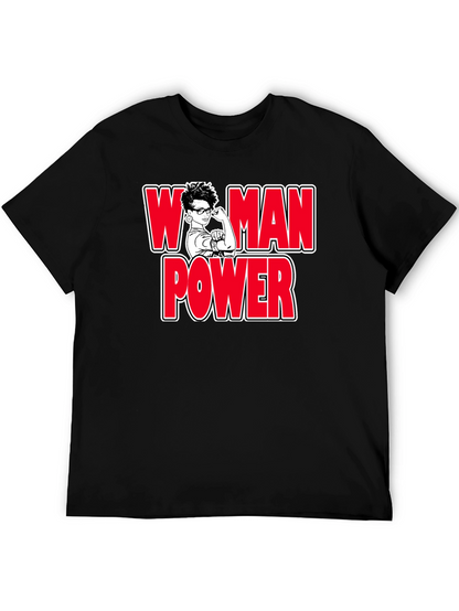 Woman Power T-Shirt - Empowering Graphic Tee