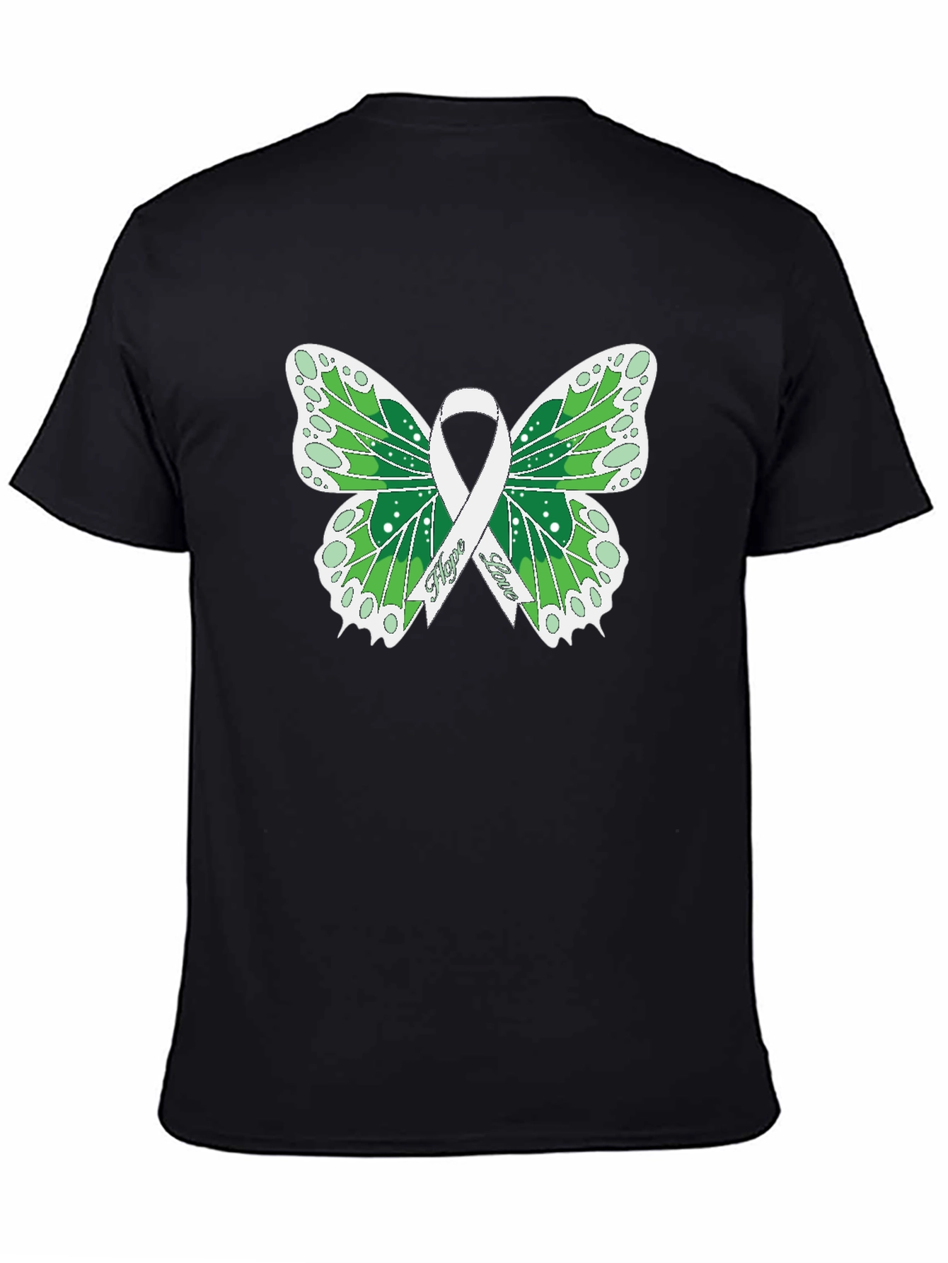 Hope & Love Butterfly Graphic T-Shirt