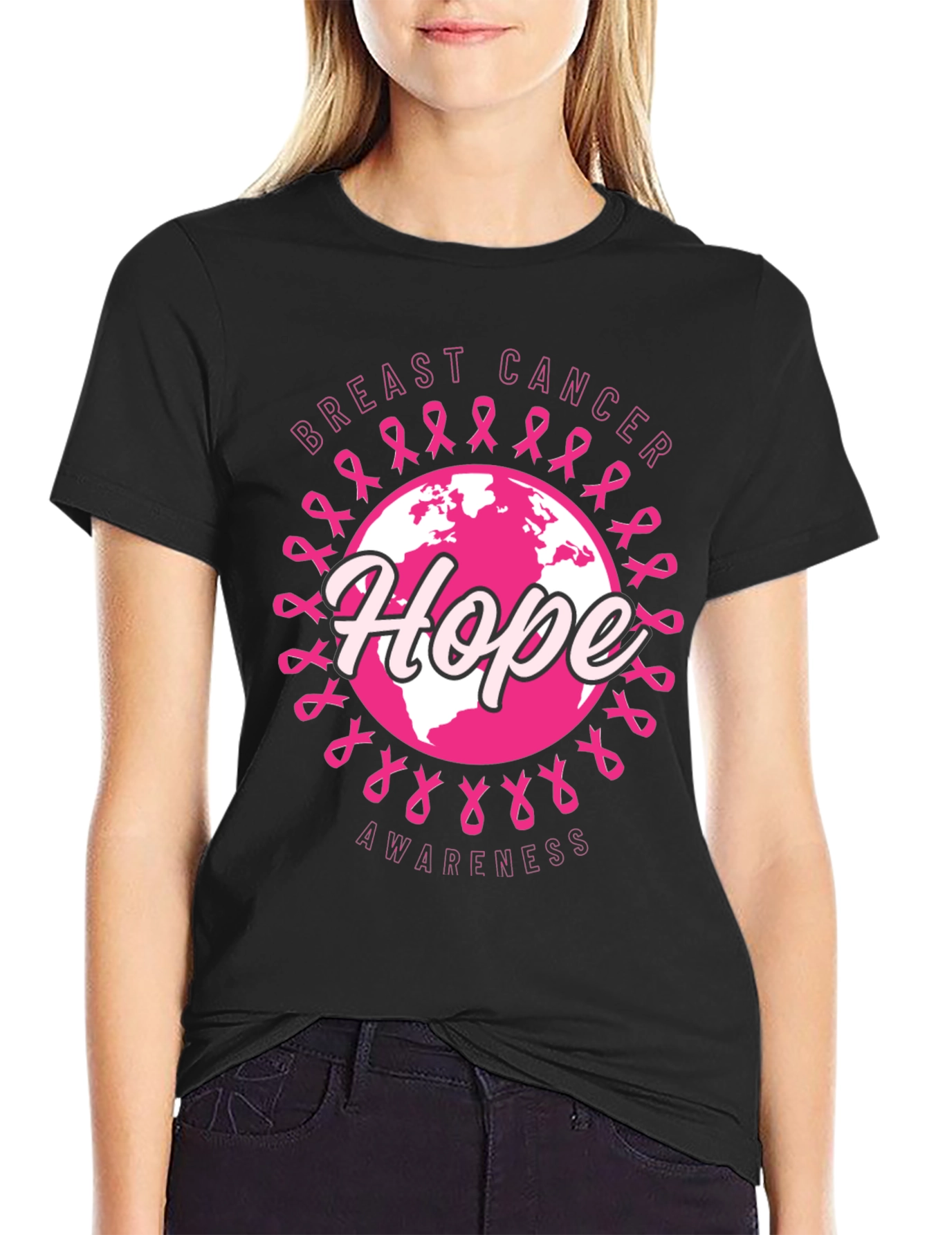 Breast Cancer Awareness Hope T-Shirt
