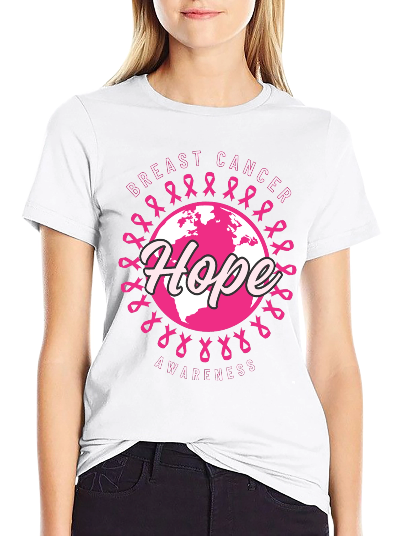 Breast Cancer Awareness Hope T-Shirt