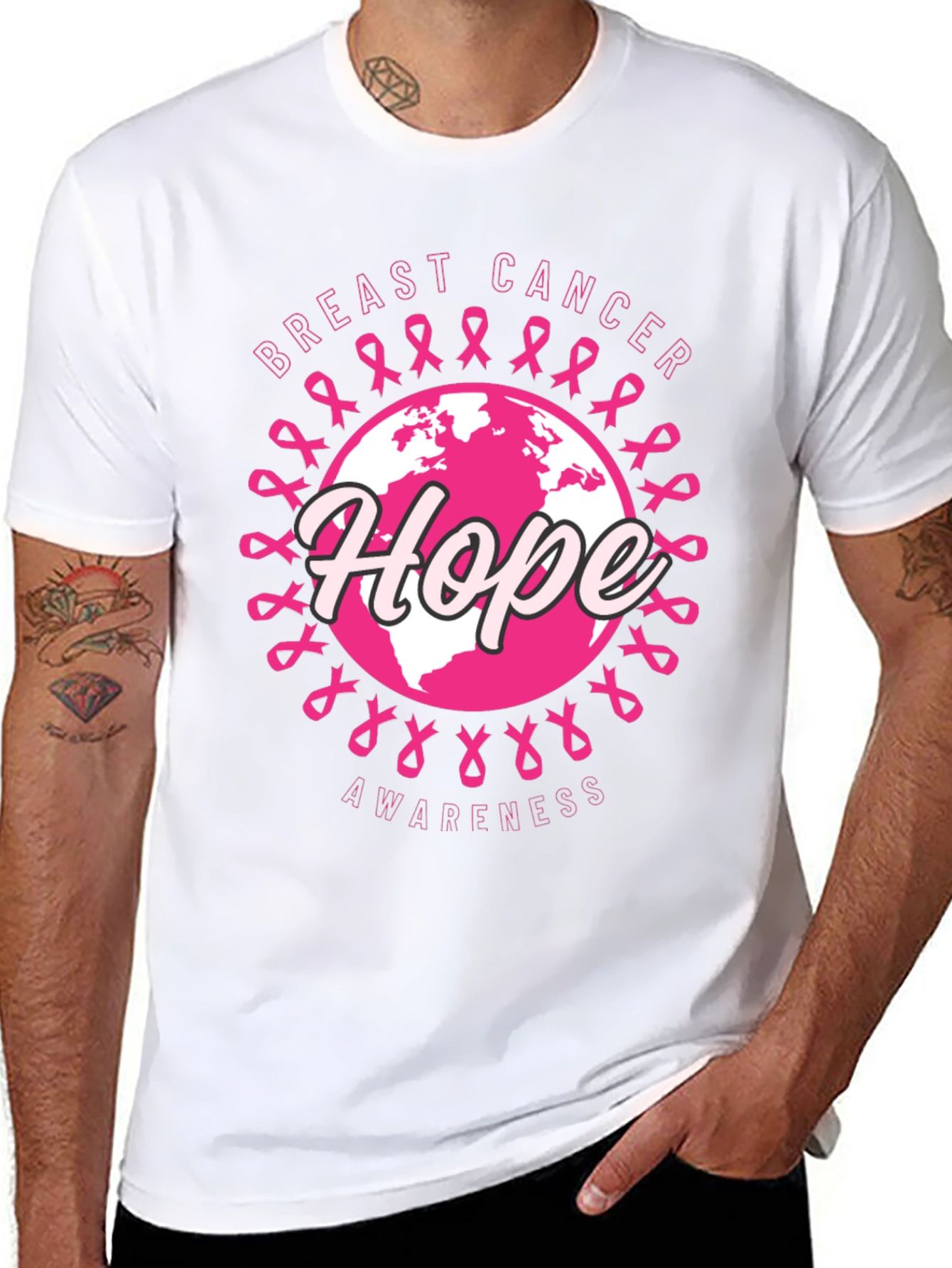 Breast Cancer Awareness Hope T-Shirt
