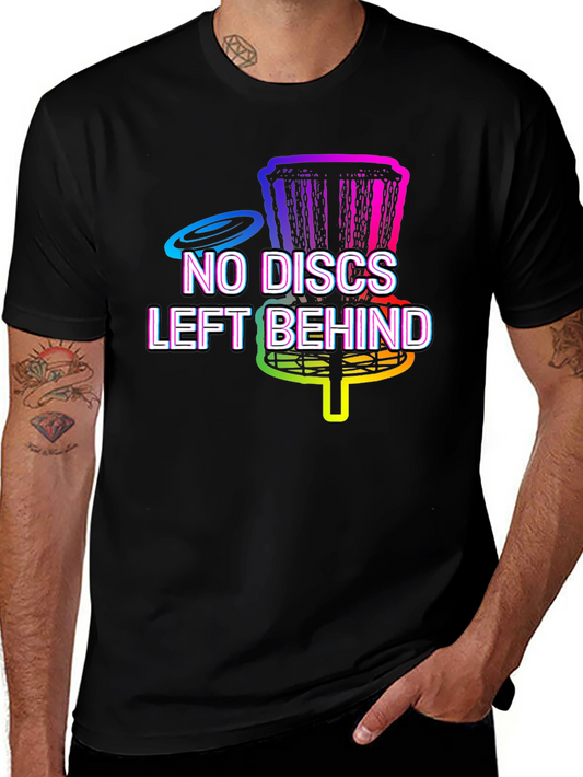 No Discs Left Behind T-Shirt - Disc Golf Apparel