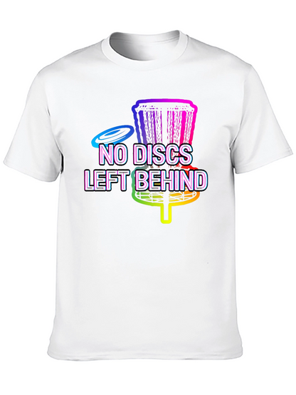 No Discs Left Behind T-Shirt - Disc Golf Apparel
