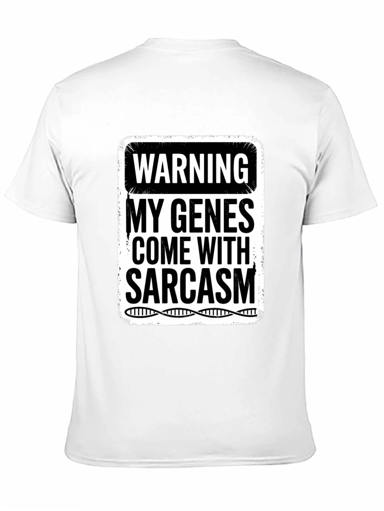 Sarcastic Genes Graphic Tee - Humor T-Shirt