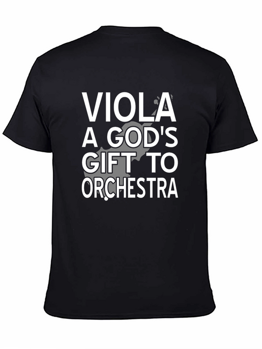 Viola - A Gods Gift to Orchestra Black T-Shirt