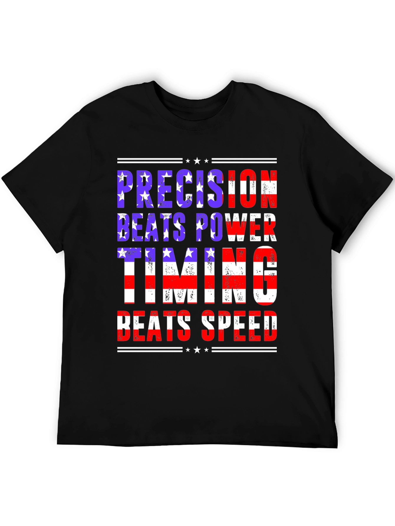 Precision Beats Power Graphic Tee