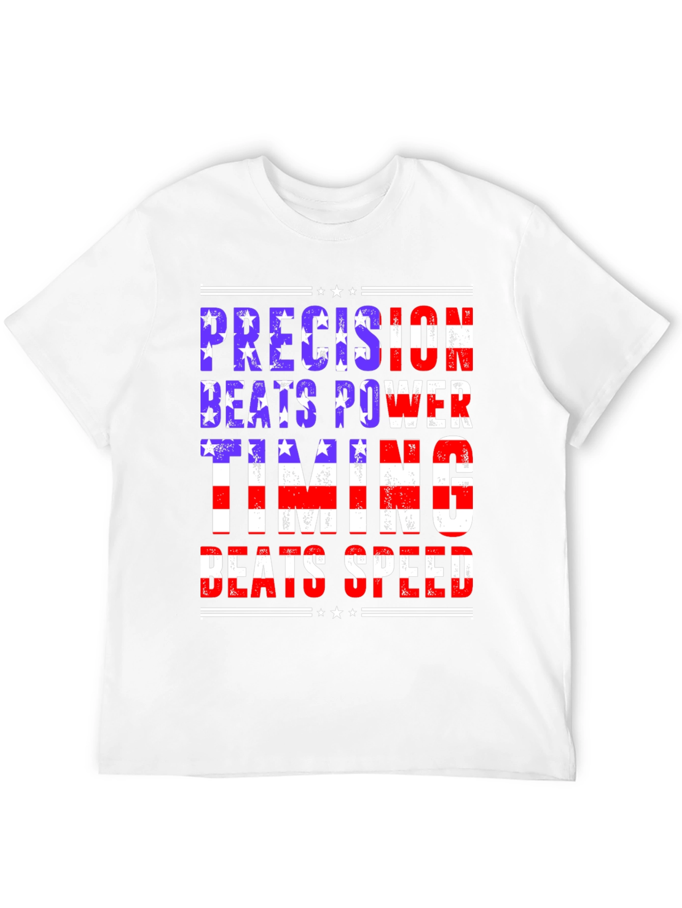 Precision Beats Power Graphic Tee