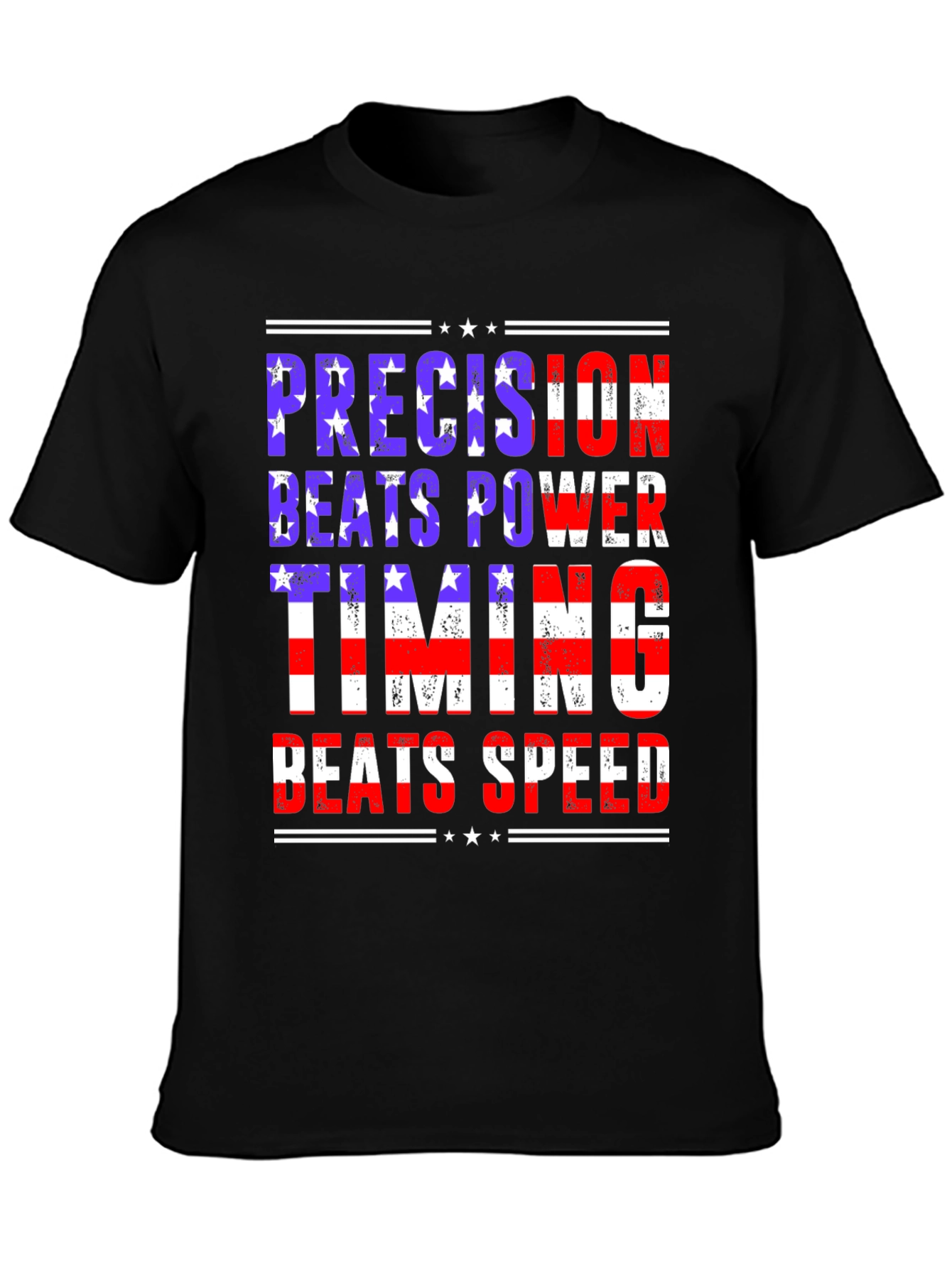 Precision Beats Power Graphic Tee