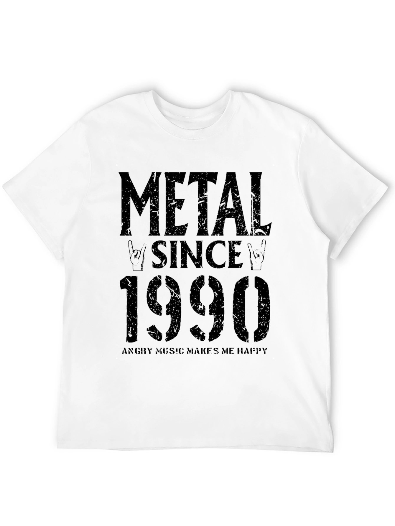 Metal Since 1990 Graphic T-Shirt