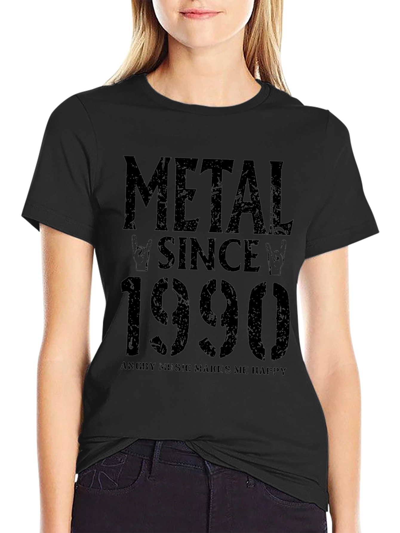Metal Since 1990 Graphic T-Shirt