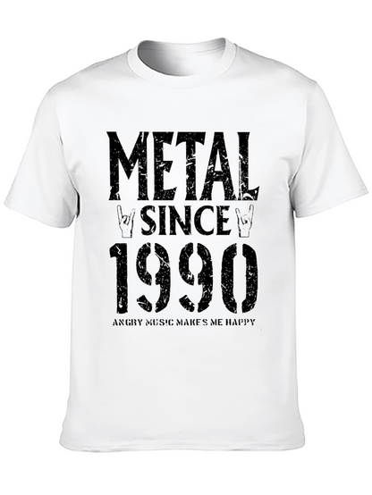 Metal Since 1990 Graphic T-Shirt