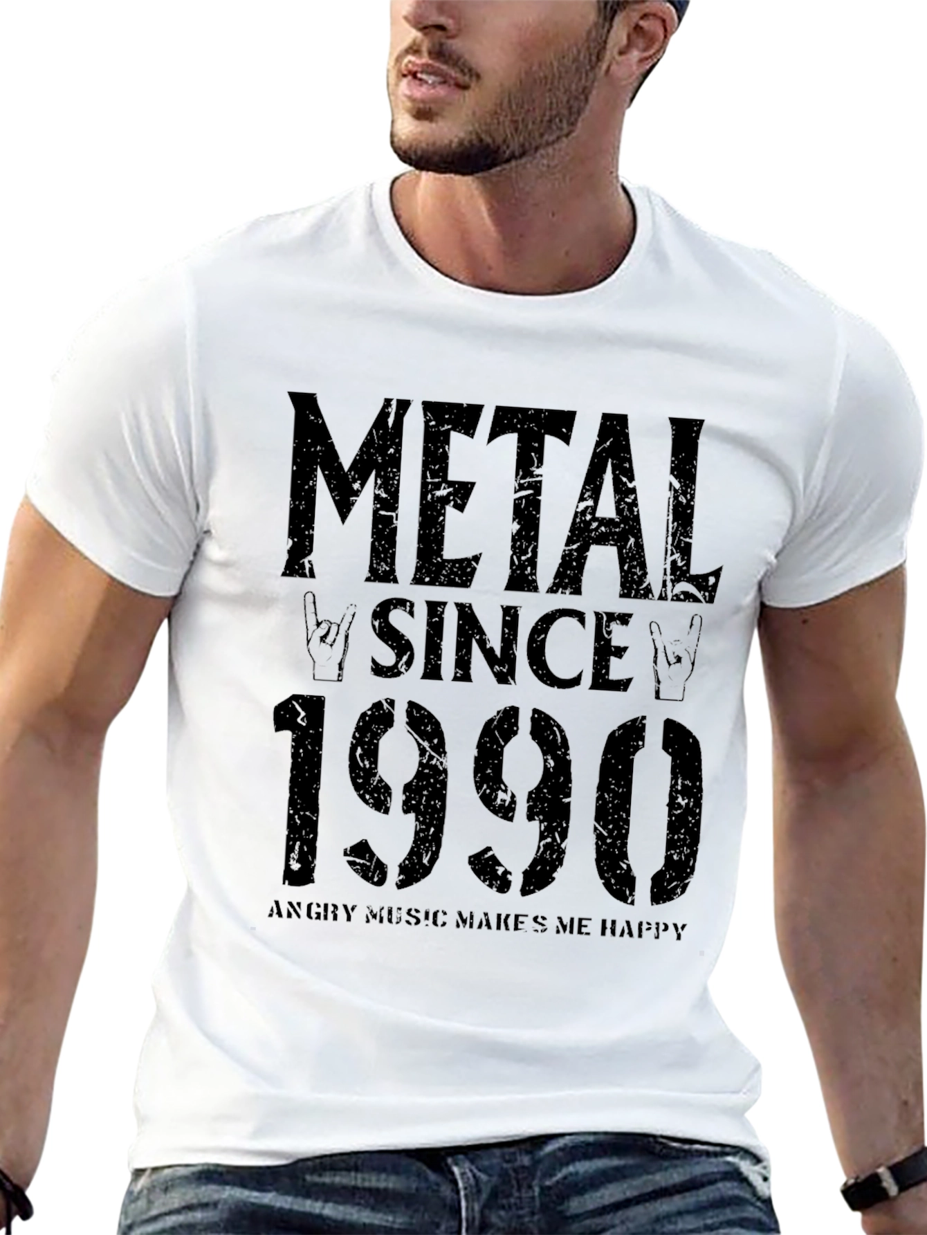 Metal Since 1990 Graphic T-Shirt