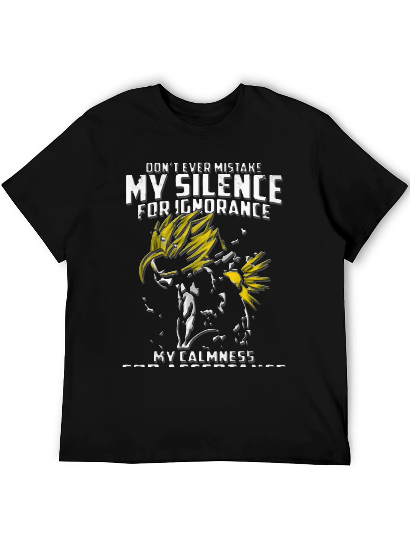 My Silence T-Shirt - Dragon Ball Z Inspired Design