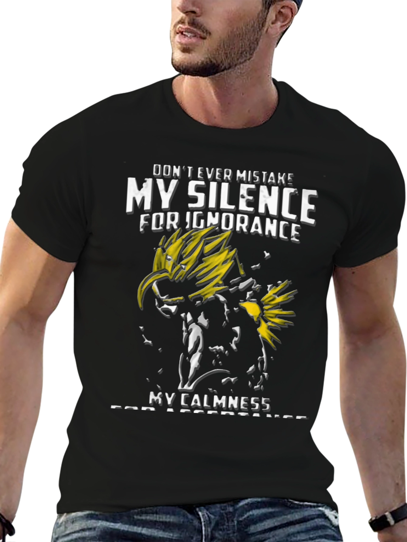 My Silence T-Shirt - Dragon Ball Z Inspired Design