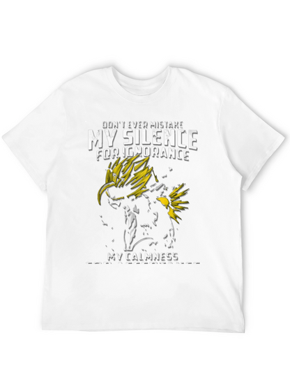 My Silence T-Shirt - Dragon Ball Z Inspired Design