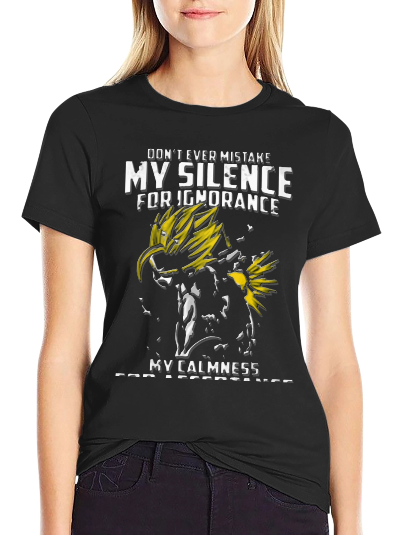 My Silence T-Shirt - Dragon Ball Z Inspired Design