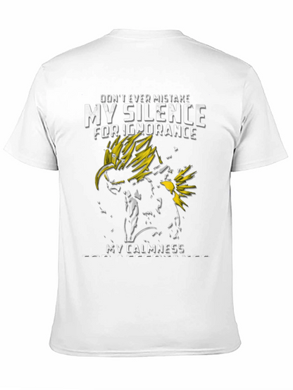 My Silence T-Shirt - Dragon Ball Z Inspired Design