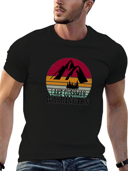 Lake Cushman Washington Graphic Tee