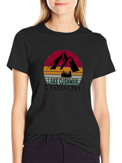 Lake Cushman Washington Graphic Tee