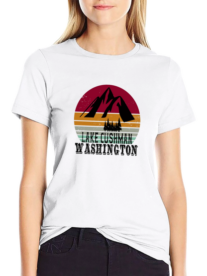 Lake Cushman Washington Graphic Tee
