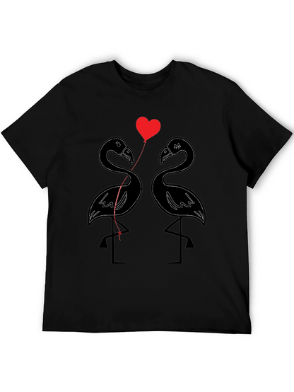 Flamingo Love T-Shirt - Cute Graphic Tee