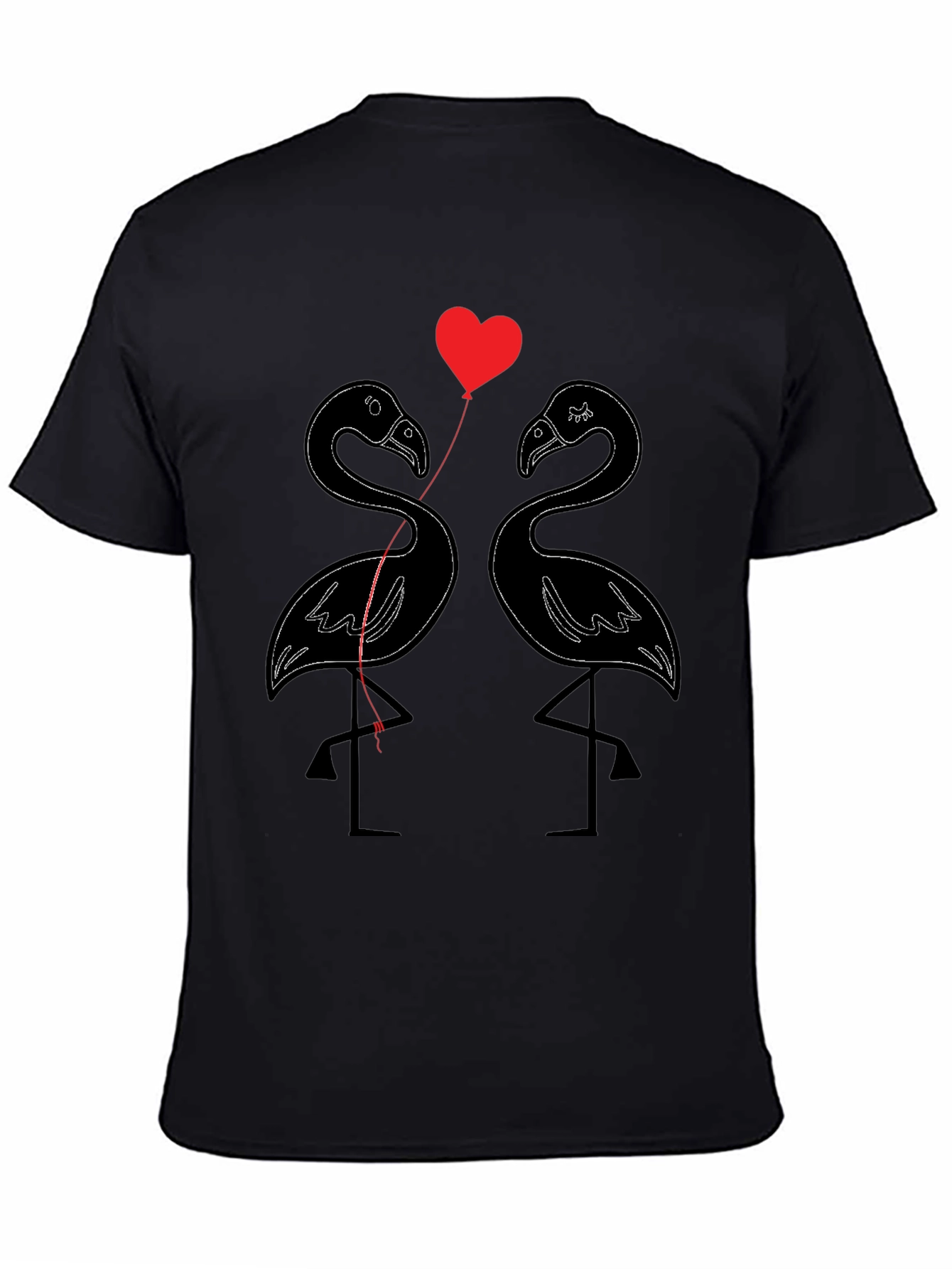 Flamingo Love T-Shirt - Cute Graphic Tee
