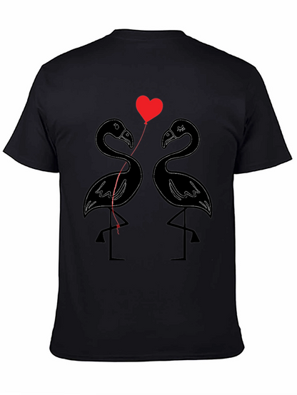 Flamingo Love T-Shirt - Cute Graphic Tee