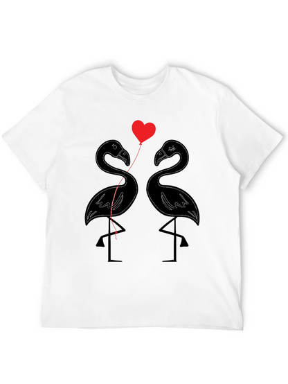 Flamingo Love T-Shirt - Cute Graphic Tee