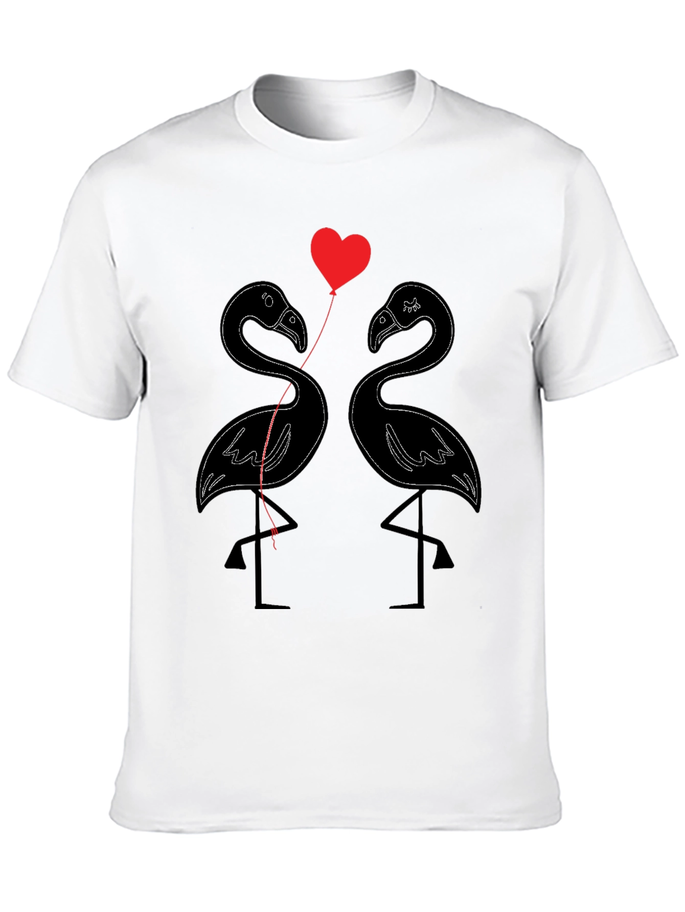 Flamingo Love T-Shirt - Cute Graphic Tee