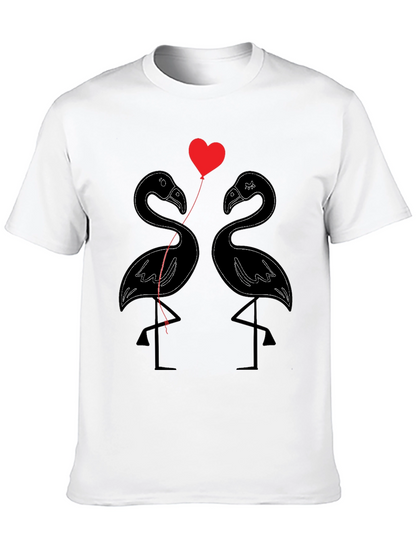 Flamingo Love T-Shirt - Cute Graphic Tee