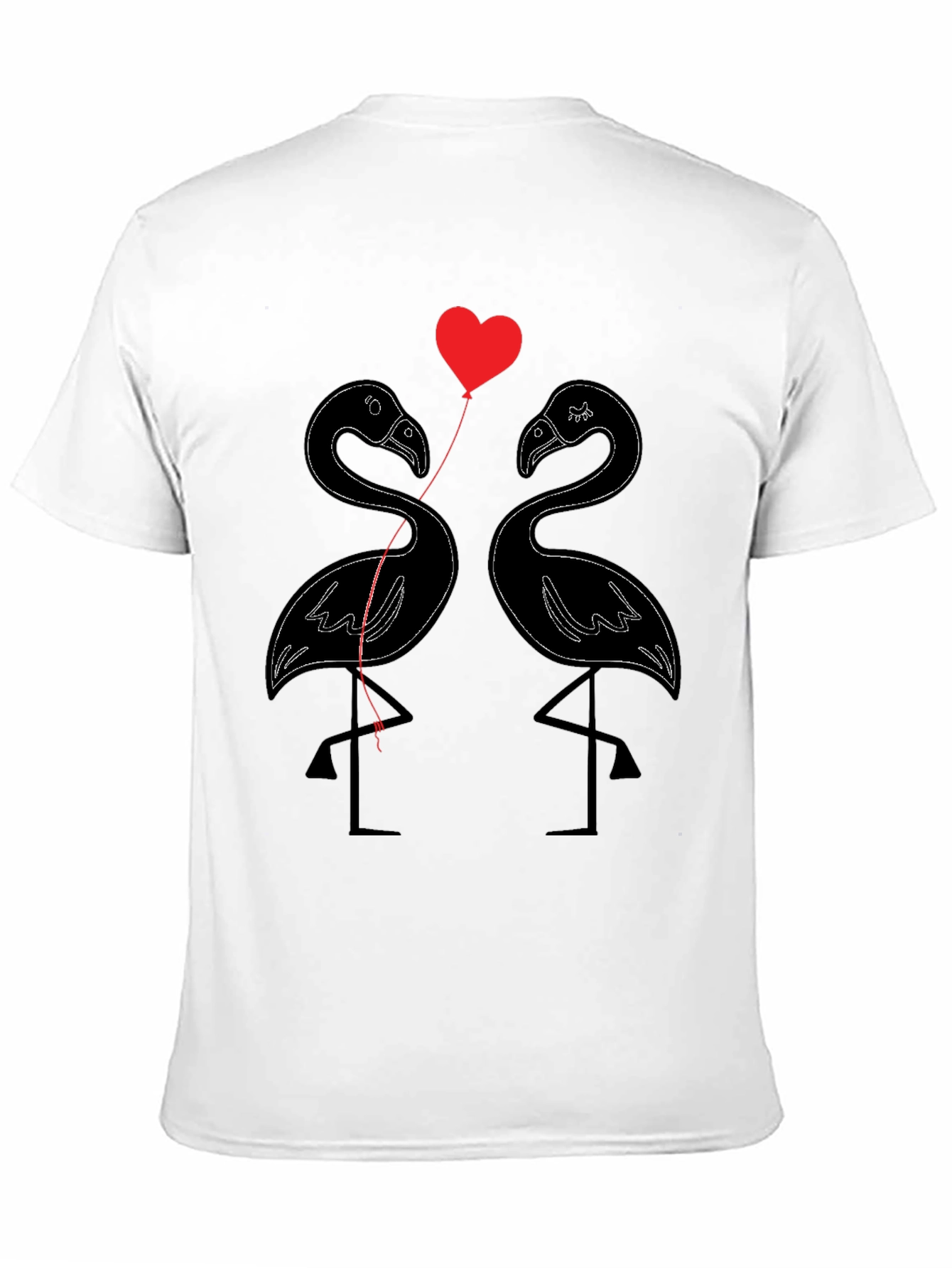 Flamingo Love T-Shirt - Cute Graphic Tee