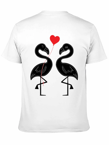 Flamingo Love T-Shirt - Cute Graphic Tee