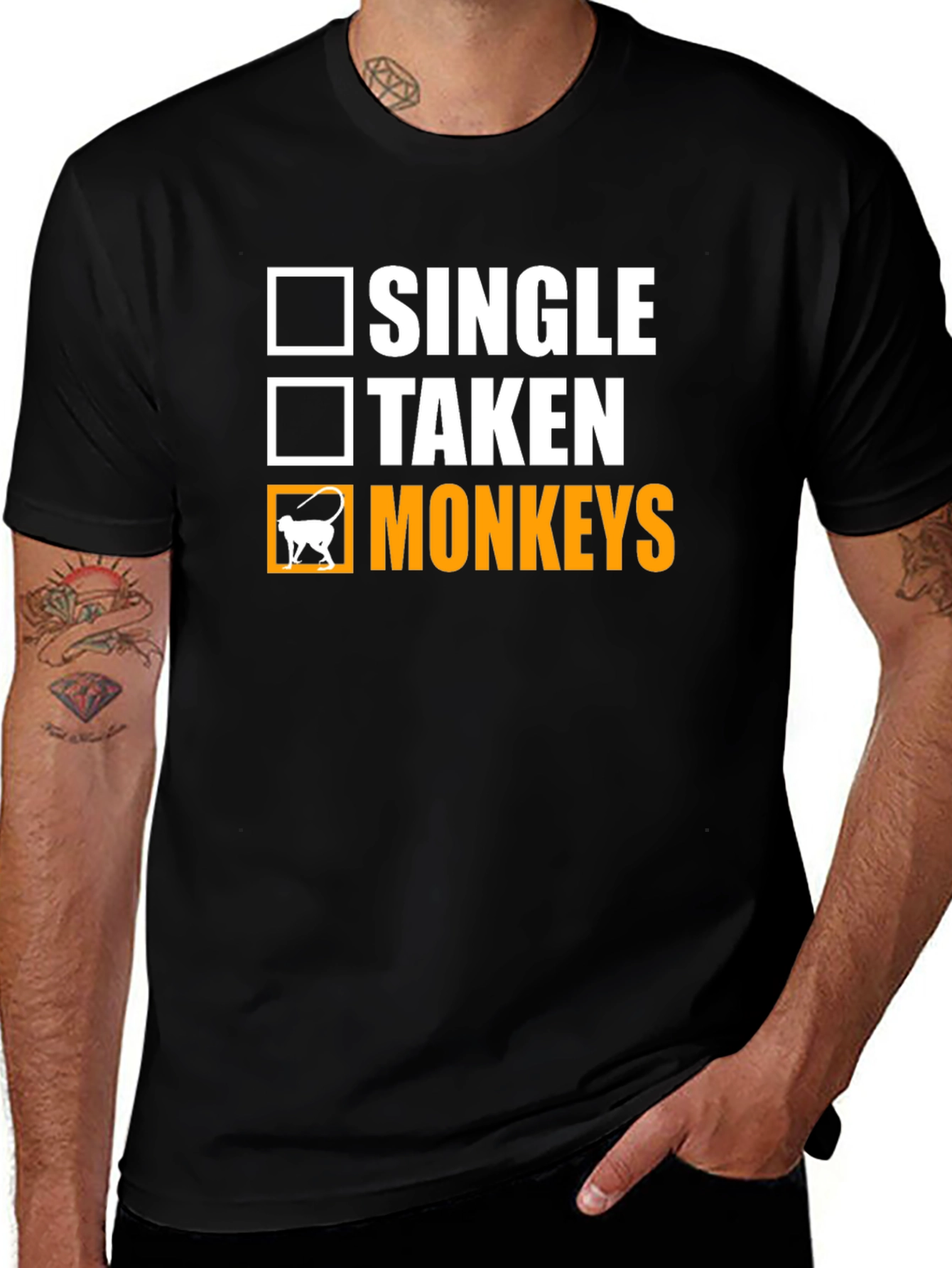 Single Taken Monkeys T-Shirt