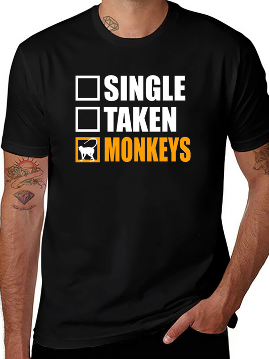 Single Taken Monkeys T-Shirt