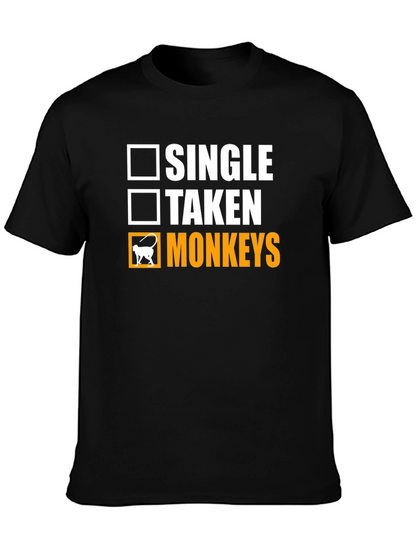Single Taken Monkeys T-Shirt