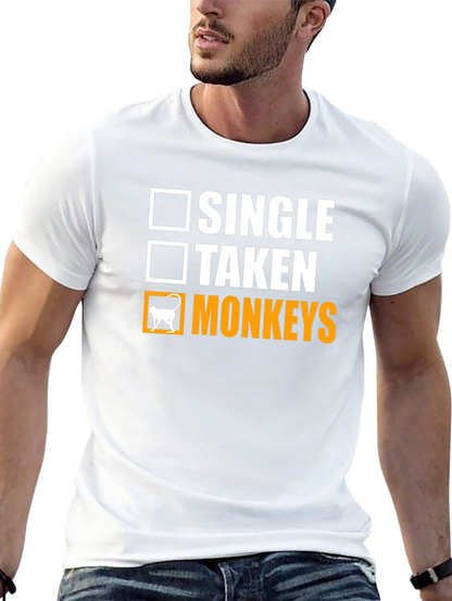 Single Taken Monkeys T-Shirt