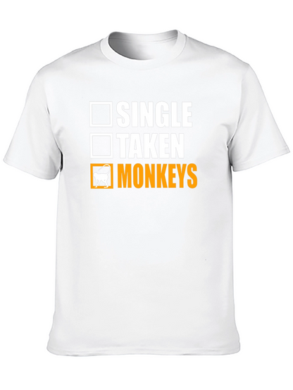 Single Taken Monkeys T-Shirt