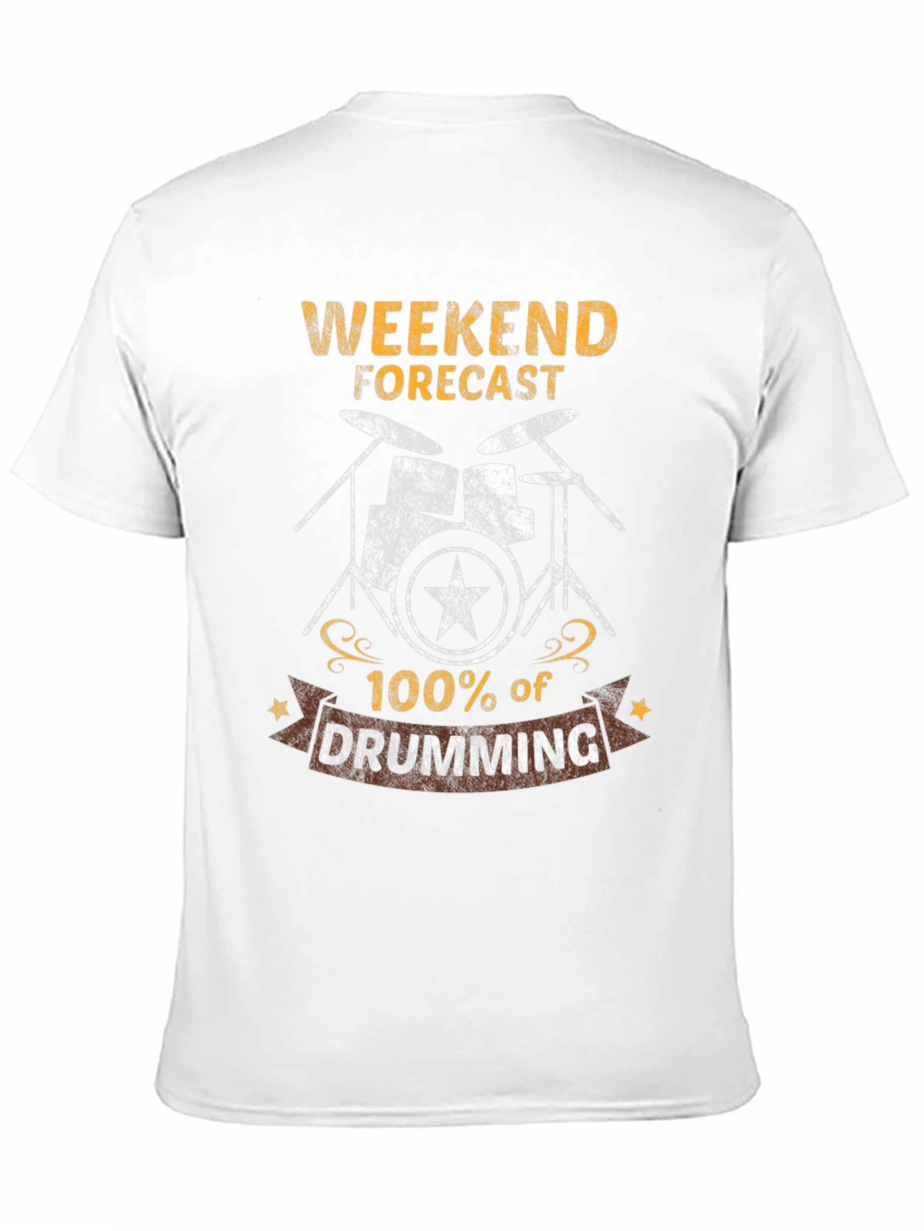 Weekend Drumming Forecast T-Shirt
