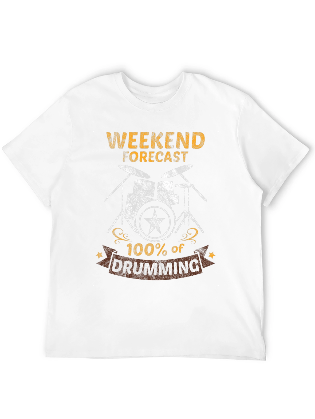 Weekend Drumming Forecast T-Shirt