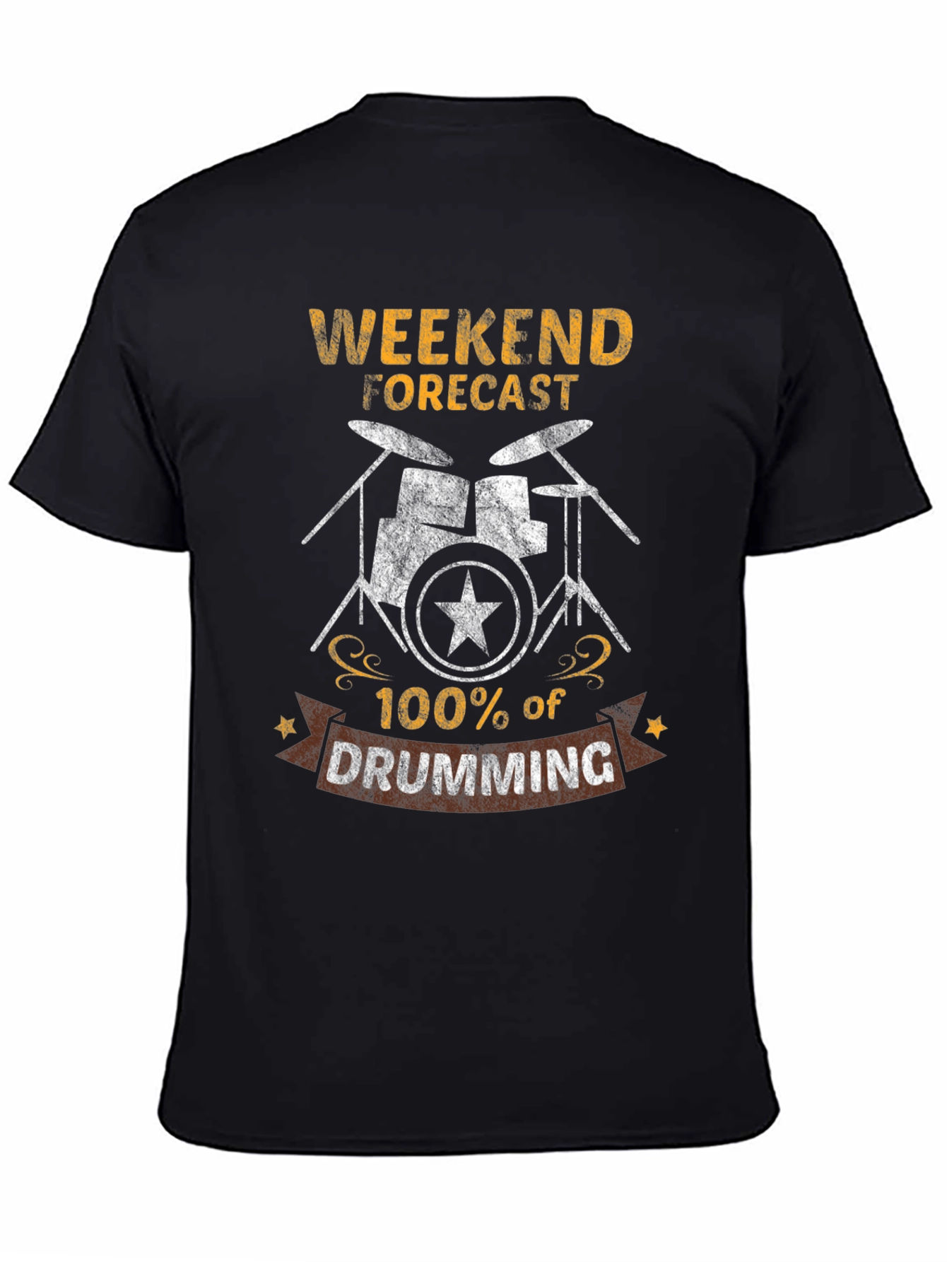 Weekend Drumming Forecast T-Shirt