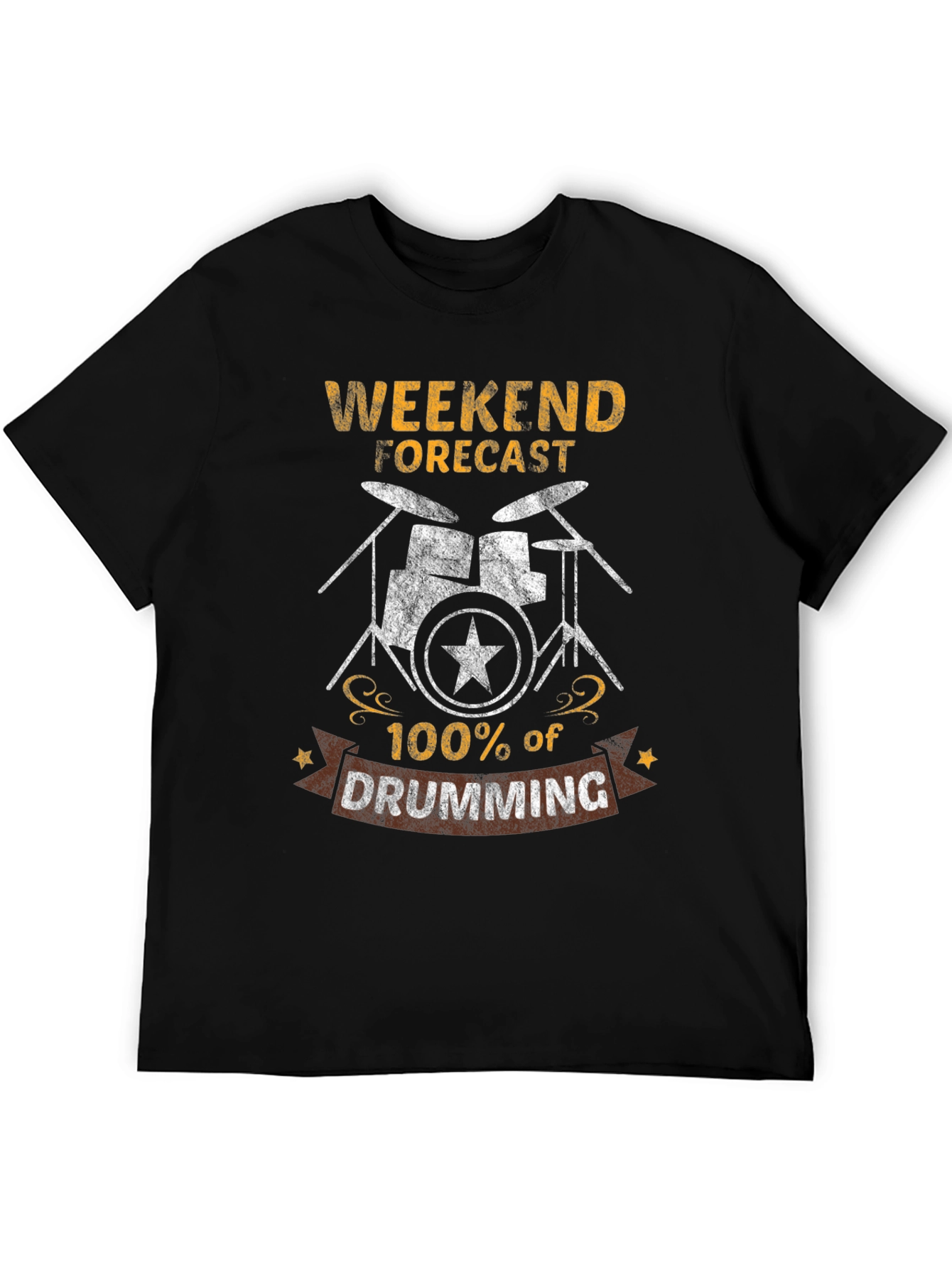 Weekend Drumming Forecast T-Shirt