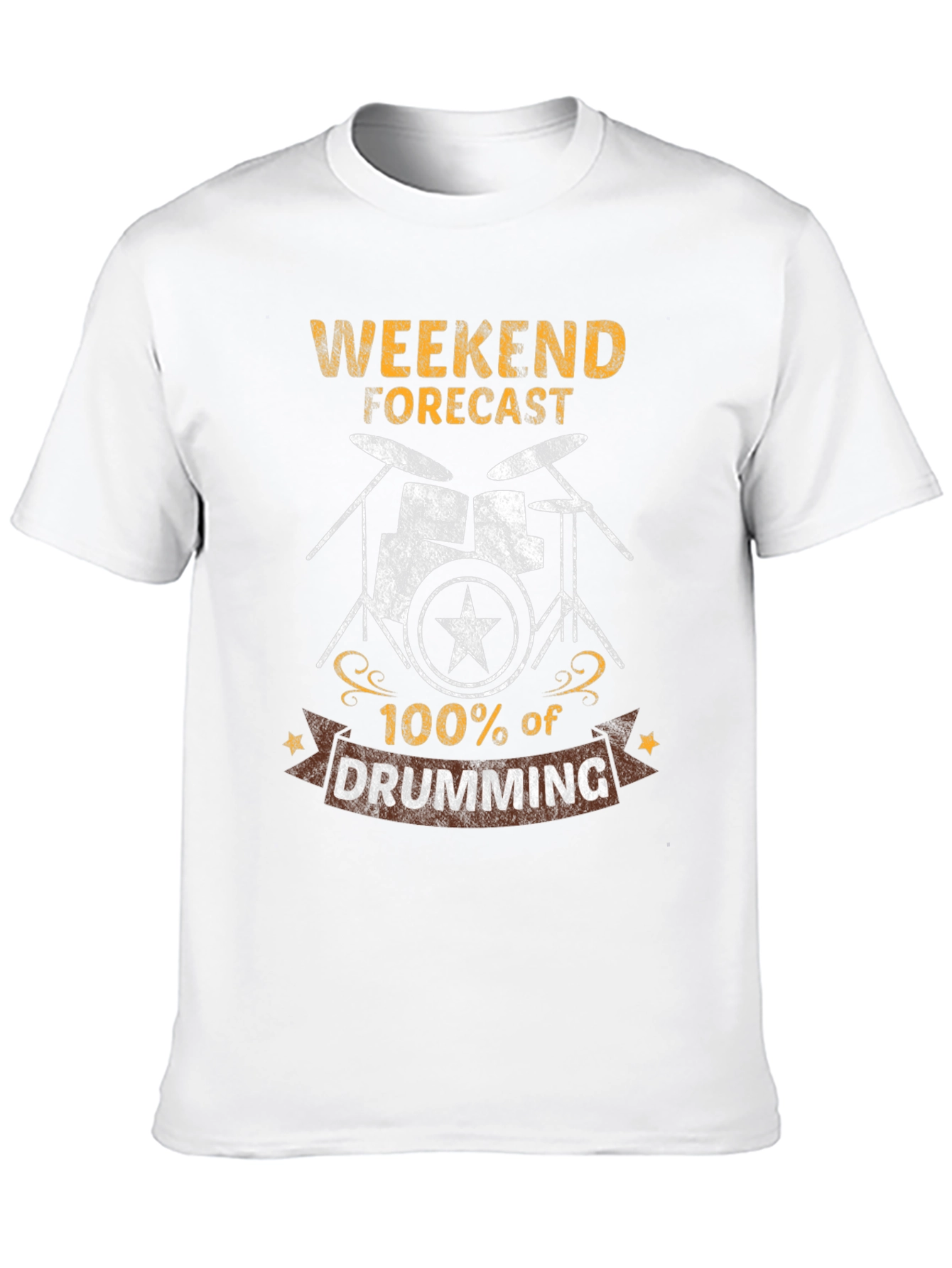 Weekend Drumming Forecast T-Shirt