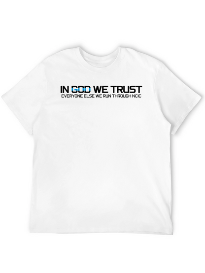 NCIC In God We Trust Graphic T-Shirt