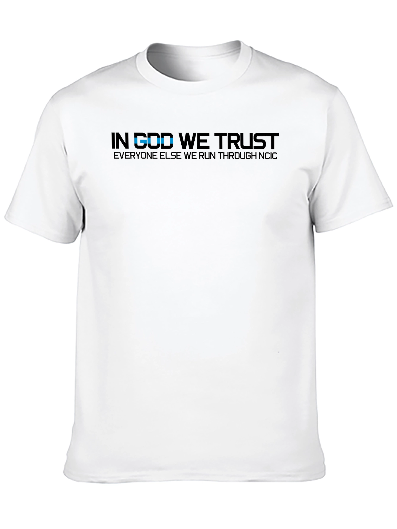 NCIC In God We Trust Graphic T-Shirt