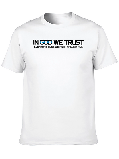 NCIC In God We Trust Graphic T-Shirt