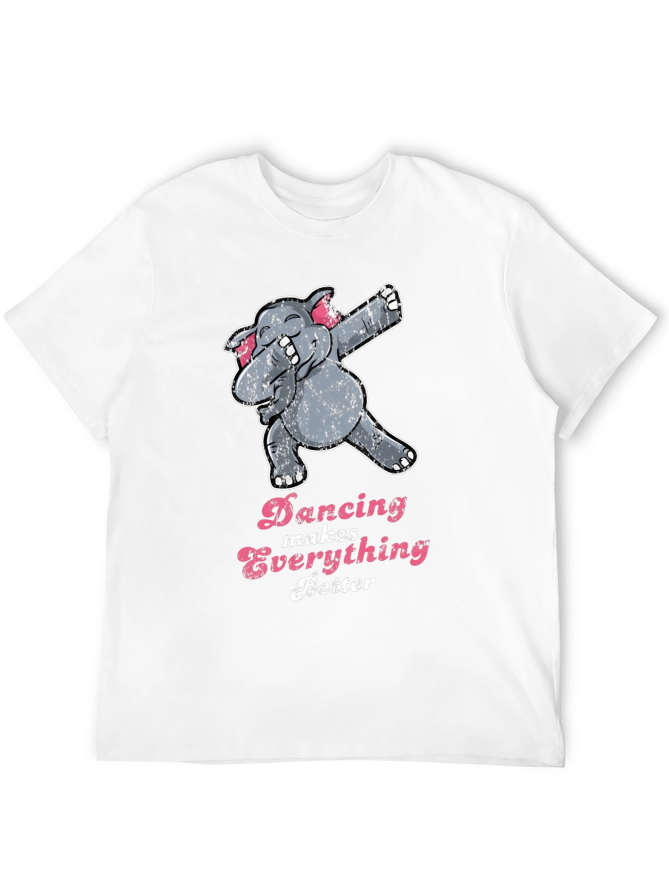 Dancing Elephant Graphic Tee - Makes Everything Better!