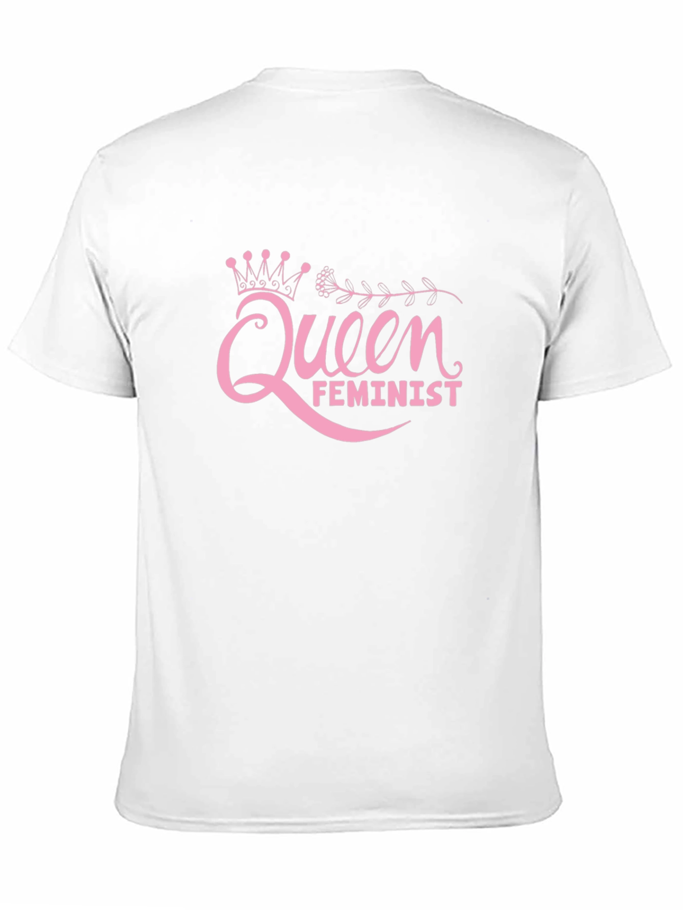 Queen Feminist Black T-Shirt