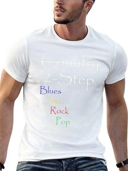 Country 2-Step Music T-Shirt